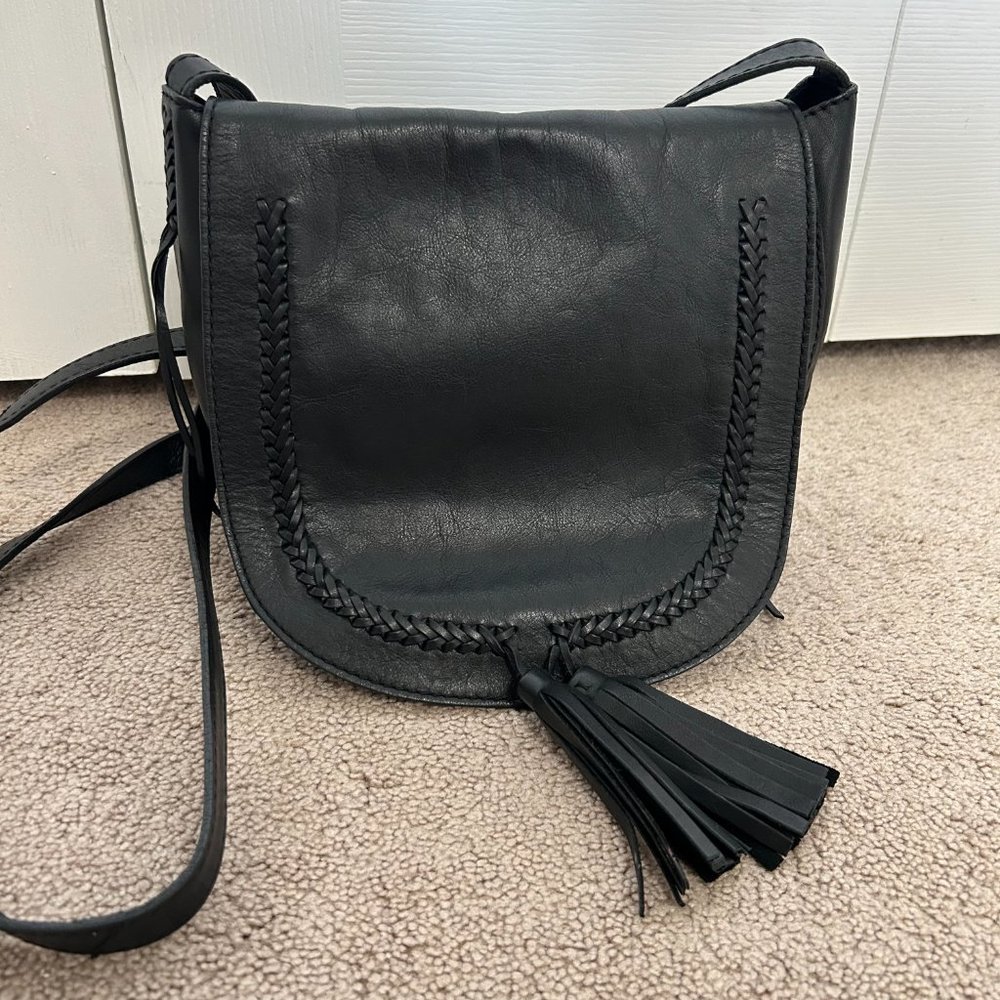 Lucky Brand Crossbody Fold Over Leather Purse